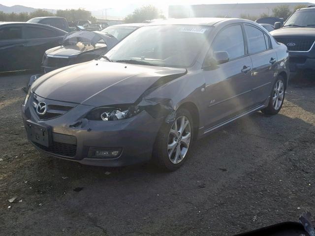 JM1BK323571666710 - 2007 MAZDA 3 S GRAY photo 2