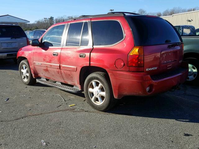 1GKDT13S042157408 - 2004 GMC ENVOY RED photo 3