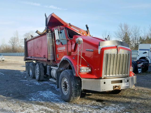 1NKDLB0X51J881418 - 2001 KENWORTH CONSTRUCTI RED photo 1