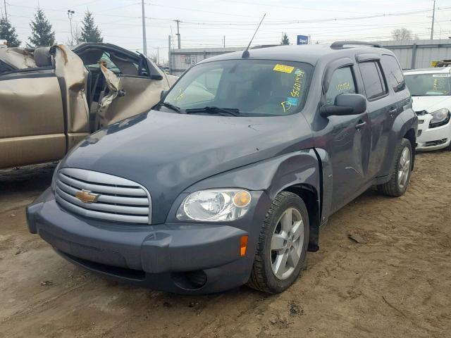 3GNCA23B09S602686 - 2009 CHEVROLET HHR LT GRAY photo 2