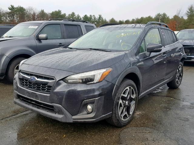 JF2GTAMC3JH274376 - 2018 SUBARU CROSSTREK GRAY photo 2