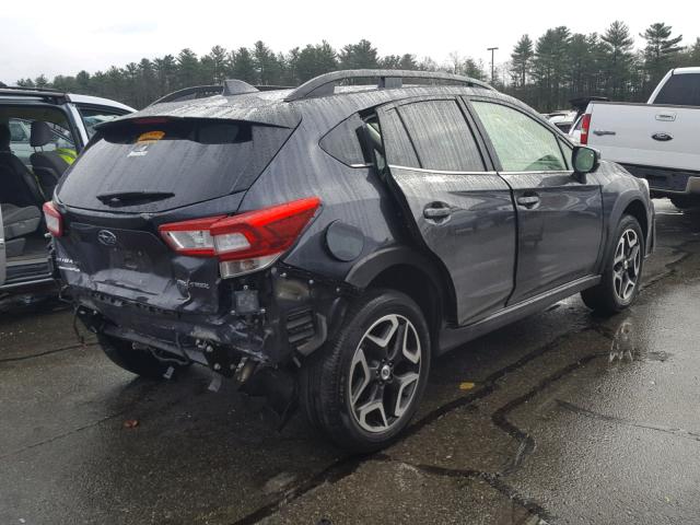 JF2GTAMC3JH274376 - 2018 SUBARU CROSSTREK GRAY photo 4