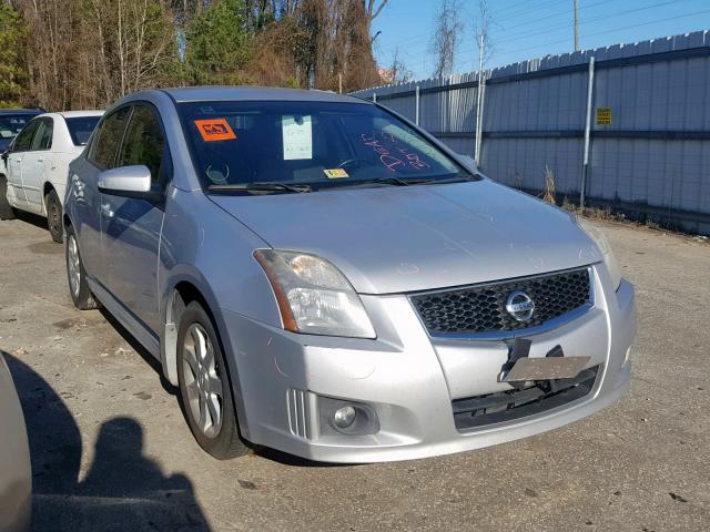 3N1AB6AP3CL628190 - 2012 NISSAN SENTRA 2.0 SILVER photo 1