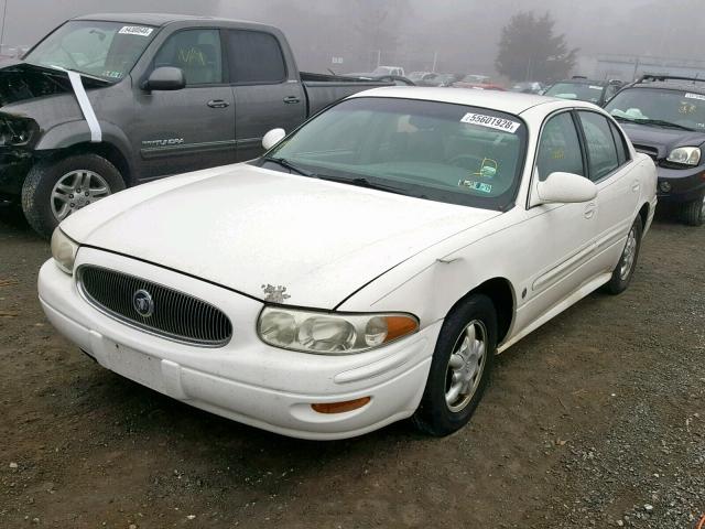 1G4HP54K714149387 - 2001 BUICK LESABRE CU WHITE photo 2