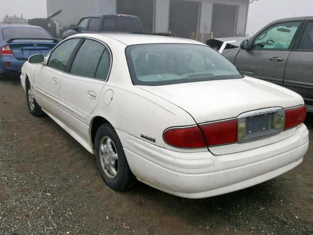 1G4HP54K714149387 - 2001 BUICK LESABRE CU WHITE photo 3