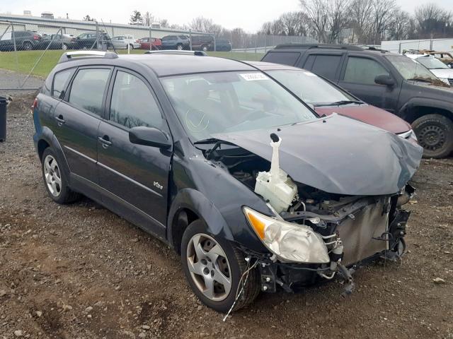 5Y2SL63895Z437731 - 2005 PONTIAC VIBE BLACK photo 1