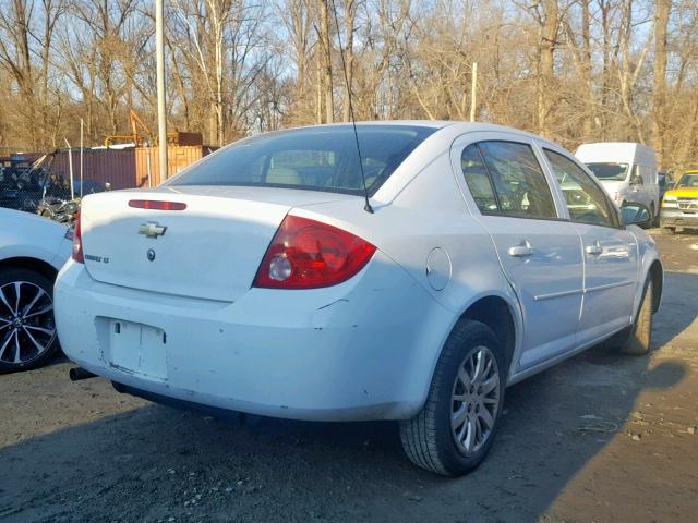 1G1AD5F56A7182541 - 2010 CHEVROLET COBALT 1LT WHITE photo 4