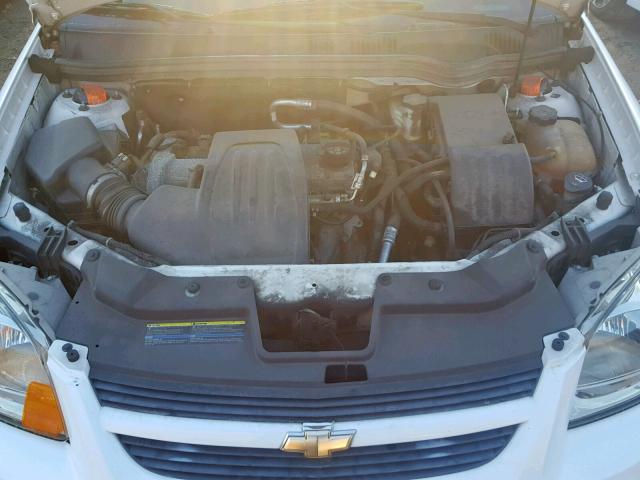 1G1AD5F56A7182541 - 2010 CHEVROLET COBALT 1LT WHITE photo 7