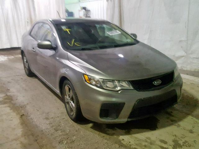 KNAFU6A21B5371401 - 2011 KIA FORTE EX GRAY photo 1