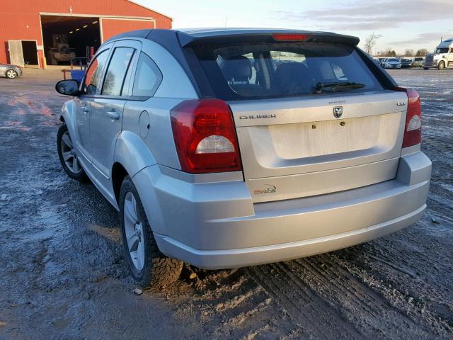 1C3CDWCA7CD531027 - 2012 DODGE CALIBER SX SILVER photo 3