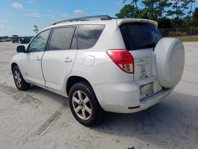 JTMBK31V075039909 - 2007 TOYOTA RAV4 LIMIT WHITE photo 3