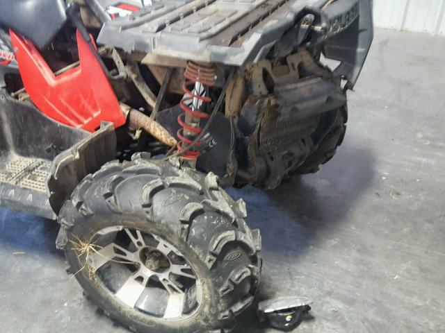 4XAMH68A95A637150 - 2005 POLARIS SPORTSMAN RED photo 9