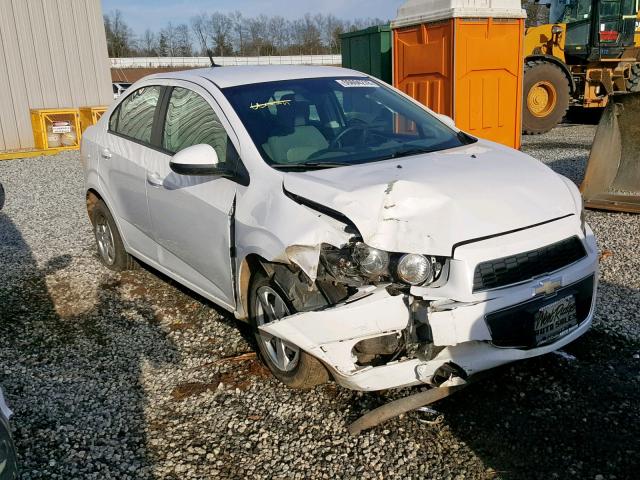 1G1JA5SH4D4111692 - 2013 CHEVROLET SONIC LS WHITE photo 1