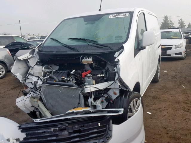 3N63M0YN5HK703015 - 2017 CHEVROLET CITY EXPRE WHITE photo 2