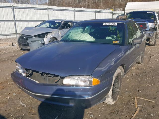 1G2HX52KXT4233542 - 1996 PONTIAC BONNEVILLE BLUE photo 2