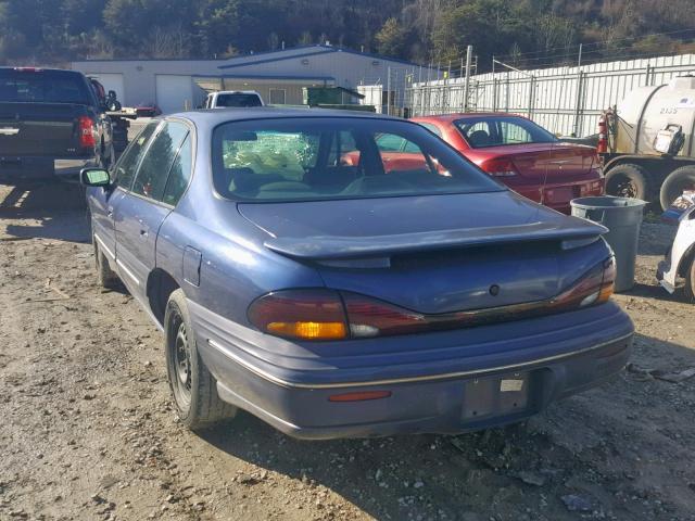 1G2HX52KXT4233542 - 1996 PONTIAC BONNEVILLE BLUE photo 3