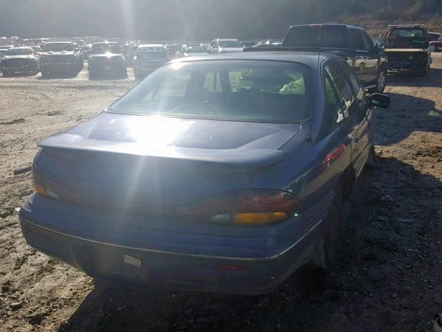 1G2HX52KXT4233542 - 1996 PONTIAC BONNEVILLE BLUE photo 4