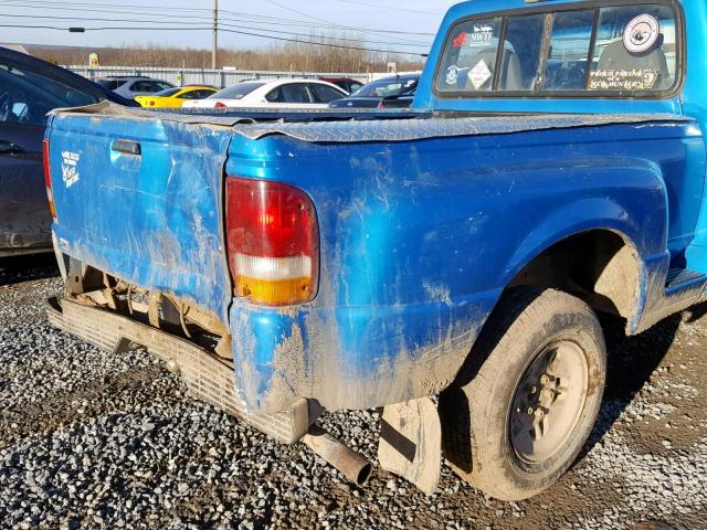 1FTCR10A5TPA11640 - 1996 FORD RANGER BLUE photo 9