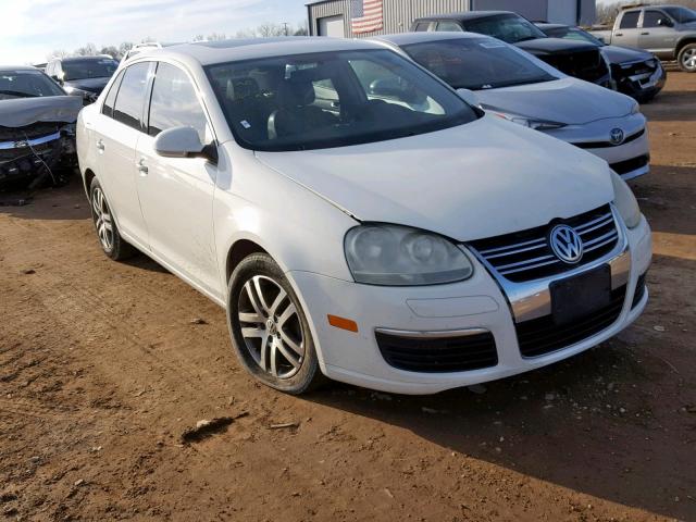 3VWSF71K96M700425 - 2006 VOLKSWAGEN JETTA 2.5 WHITE photo 1