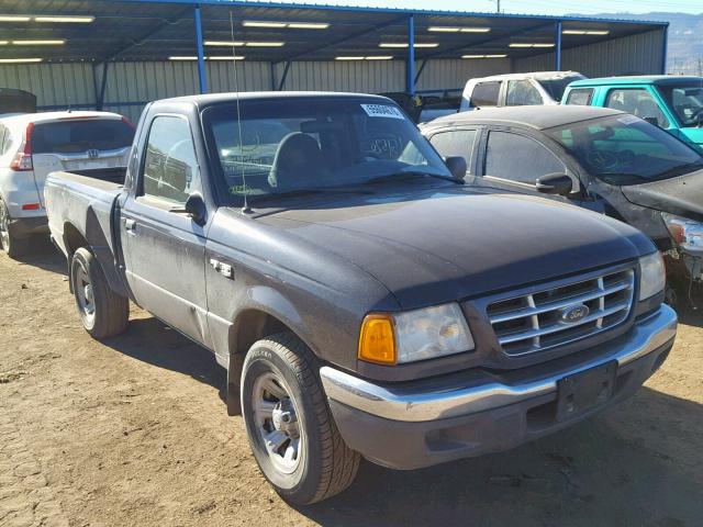 1FTYR10D82PA28575 - 2002 FORD RANGER BLUE photo 1