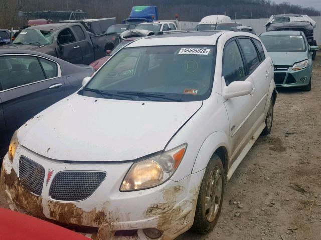 5Y2SL65818Z420990 - 2008 PONTIAC VIBE WHITE photo 2