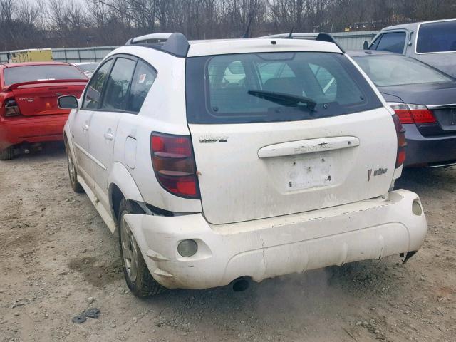 5Y2SL65818Z420990 - 2008 PONTIAC VIBE WHITE photo 3