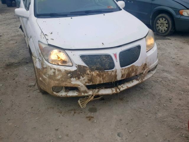 5Y2SL65818Z420990 - 2008 PONTIAC VIBE WHITE photo 9