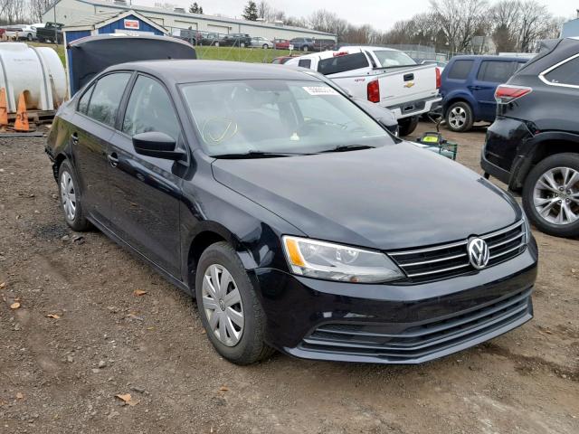 3VW267AJ8GM383911 - 2016 VOLKSWAGEN JETTA S BLACK photo 1