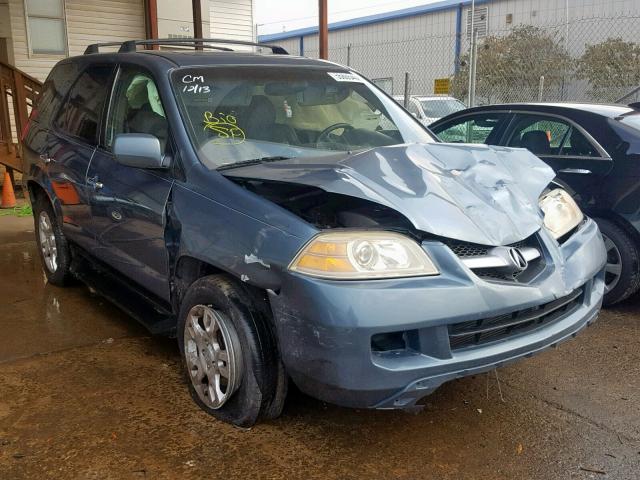 2HNYD18836H525981 - 2006 ACURA MDX TOURIN BLUE photo 1