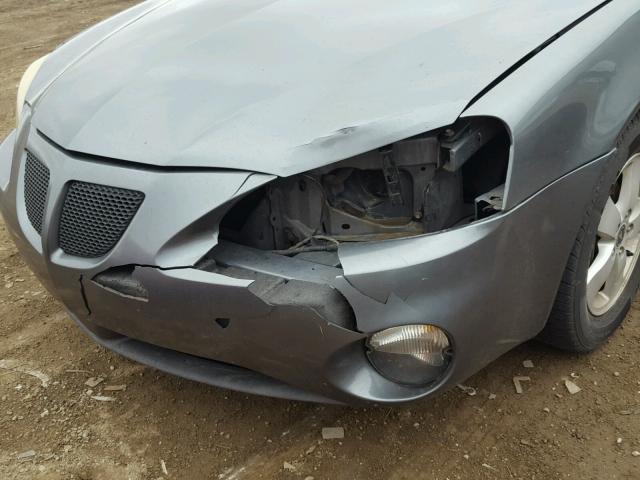 2G2WP522151210964 - 2005 PONTIAC GRAND PRIX GRAY photo 9