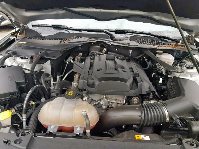 1FATP8UH8H5282142 - 2017 FORD MUSTANG SILVER photo 7