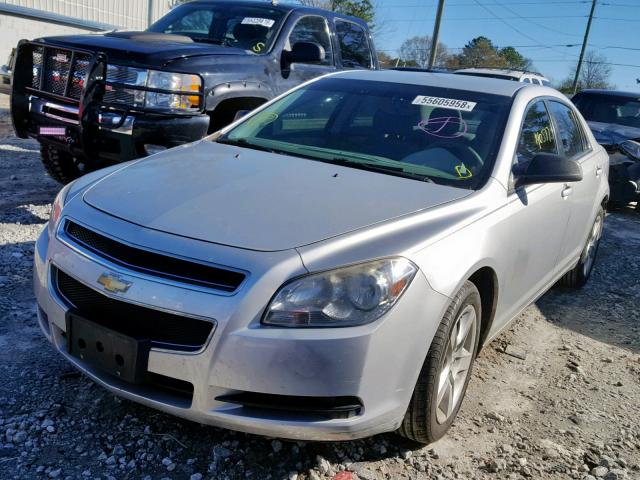1G1ZB5E10BF154751 - 2011 CHEVROLET MALIBU LS ვერცხლისფერი ფოტო 2