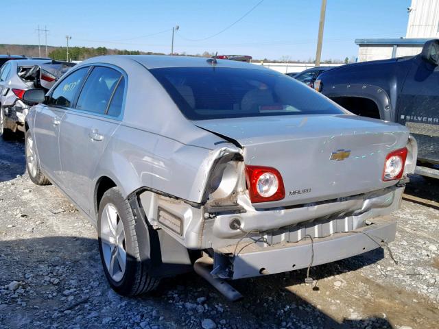 1G1ZB5E10BF154751 - 2011 CHEVROLET MALIBU LS ვერცხლისფერი ფოტო 3