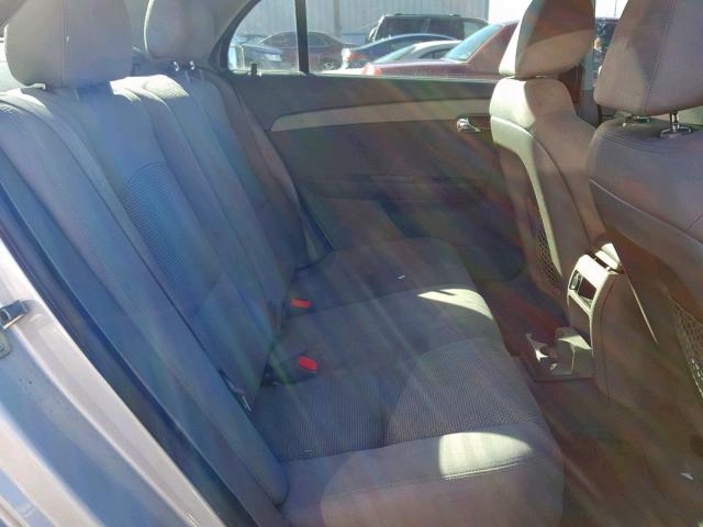 1G1ZB5E10BF154751 - 2011 CHEVROLET MALIBU LS ვერცხლისფერი ფოტო 6