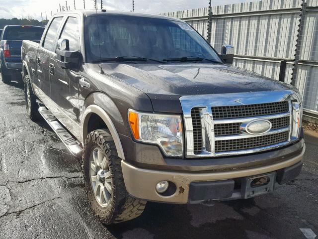 1FTPW14V49KB58657 - 2009 FORD F150 SUPER GREEN photo 1