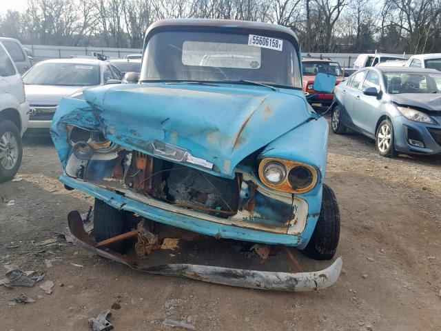 3A58K109059 - 1958 CHEVROLET APACHE TURQUOISE photo 10