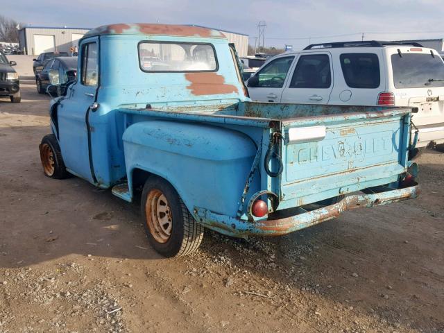 3A58K109059 - 1958 CHEVROLET APACHE TURQUOISE photo 3