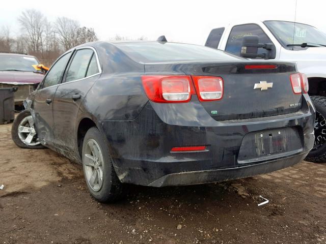 1G11C5SL3EF267579 - 2014 CHEVROLET MALIBU 1LT შავი ფოტო 3
