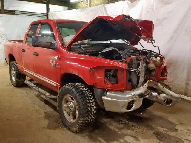 3D7KS28L09G532988 - 2009 DODGE RAM 2500 RED photo 1