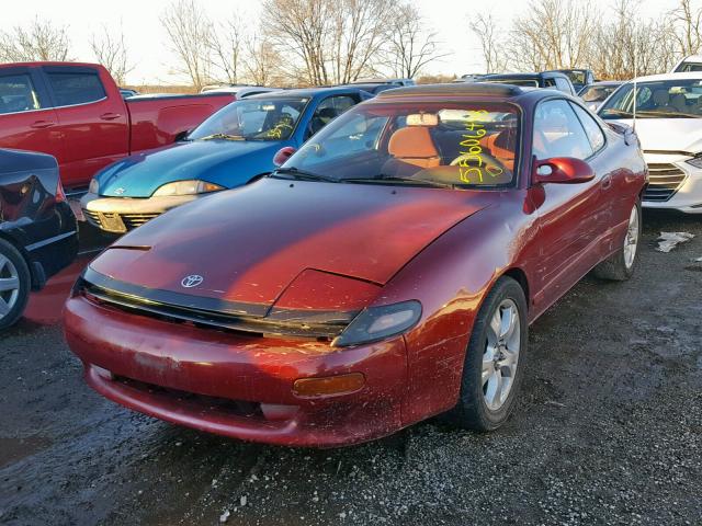 JT2ST85N3L0030299 - 1990 TOYOTA CELICA GT- MAROON photo 2