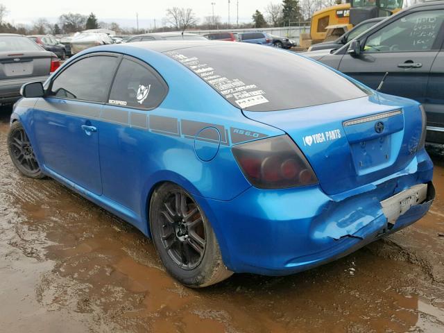 JTKDE3B71A0316676 - 2010 TOYOTA SCION TC 蓝色 照片 3
