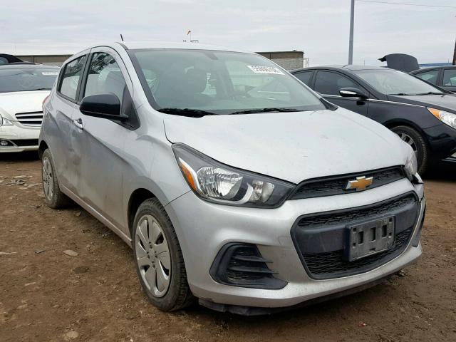 KL8CA6SA5HC743856 - 2017 CHEVROLET SPARK LS SILVER photo 1