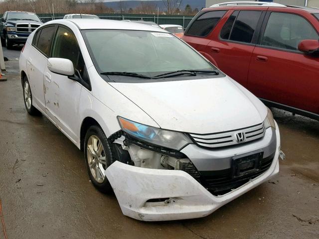 JHMZE2H71AS009106 - 2010 HONDA INSIGHT EX WHITE photo 1