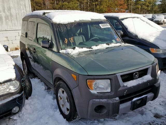 5J6YH285X4L038244 - 2004 HONDA ELEMENT EX GREEN photo 1