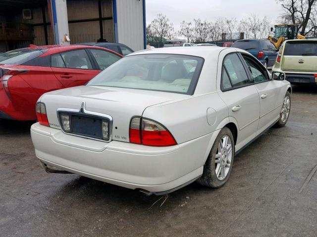 1LNHM87A25Y612306 - 2005 LINCOLN LS SILVER photo 4