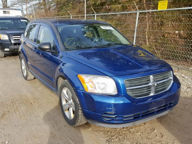 1B3CB4HA2AD592203 - 2010 DODGE CALIBER SX BLUE photo 1