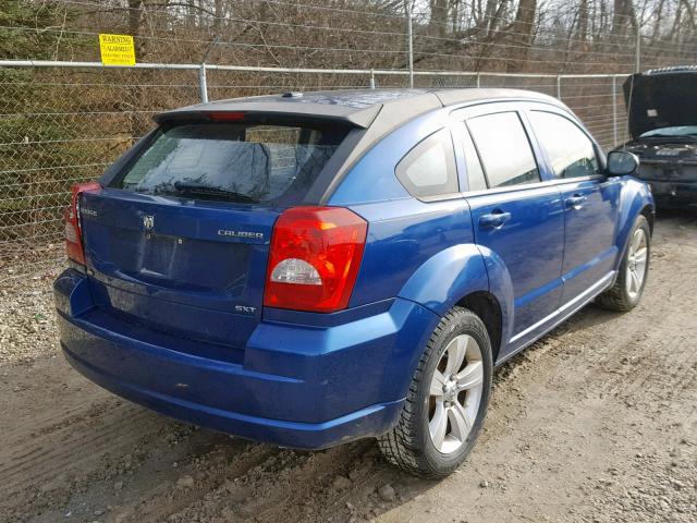 1B3CB4HA2AD592203 - 2010 DODGE CALIBER SX BLUE photo 4