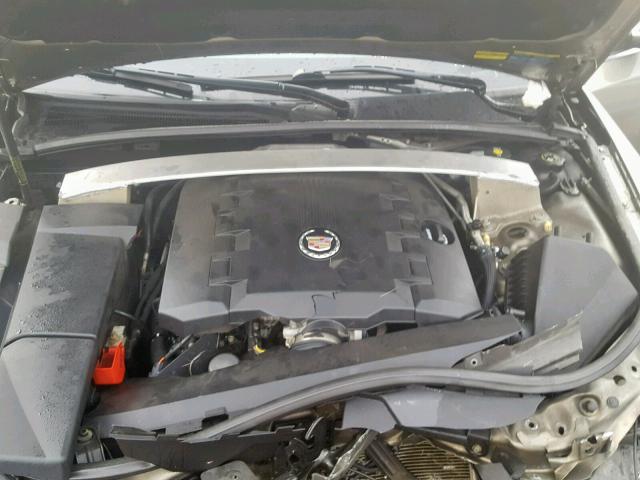 1G6DS5EV7A0107693 - 2010 CADILLAC CTS PREMIU GRAY photo 7