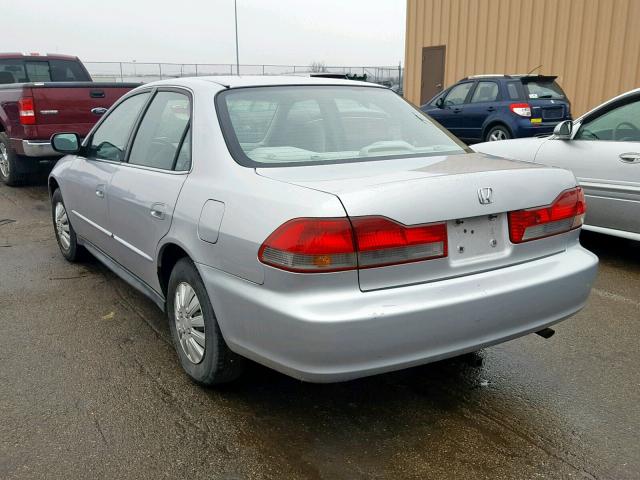 1HGCF86621A036484 - 2001 HONDA ACCORD VAL GRAY photo 3