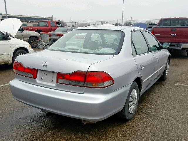 1HGCF86621A036484 - 2001 HONDA ACCORD VAL GRAY photo 4